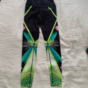 ALO Yoga high waist full length lotus print legging